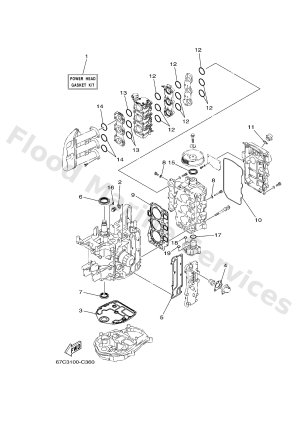 Diagram for REPAIR KIT 1