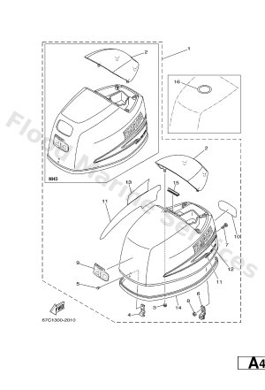 Diagram for TOP COWLING