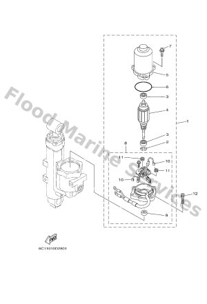 Diagram for POWER TRIM & TILT ASSY 2