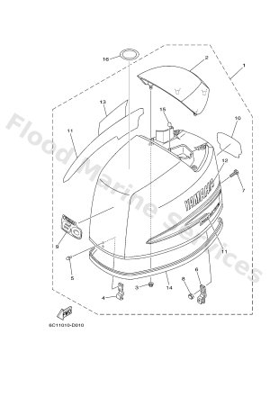 Diagram for TOP COWLING