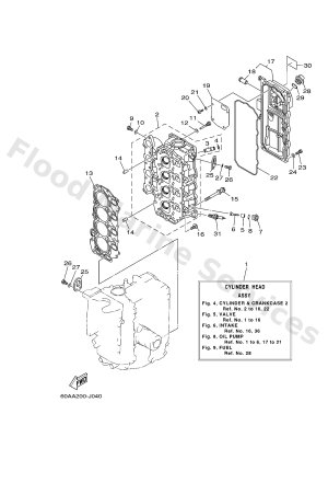 Diagram for CYLINDER & CRANKCASE 2