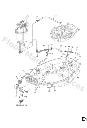 Diagram for BOTTOM COWLING 2