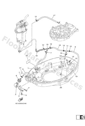 Diagram for BOTTOM COWLING 2