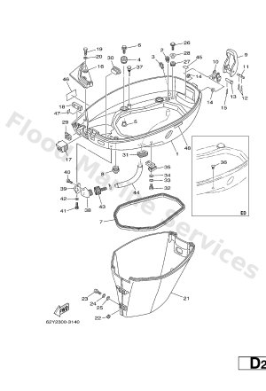 Diagram for BOTTOM COWLING