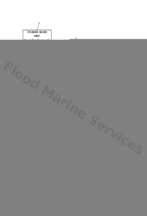 Diagram for CYLINDER. CRANKCASE 1