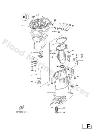 Diagram for UPPER CASING