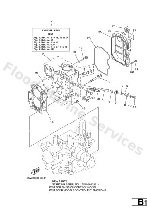 Diagram for CYLINDER & CRANKCASE 2