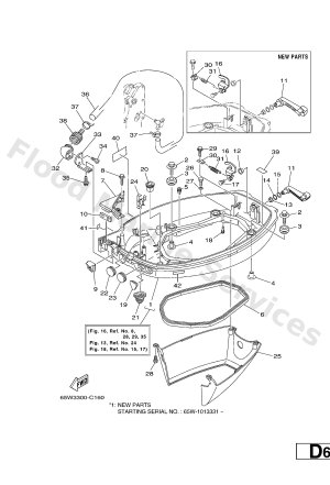 Diagram for BOTTOM COWLING