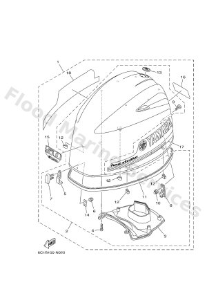 Diagram for TOP COWLING
