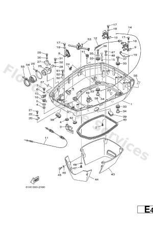 Diagram for BOTTOM COWLING