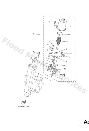 Diagram for POWER TRIM & TILT ASSY 3