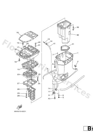 Diagram for UPPER CASING
