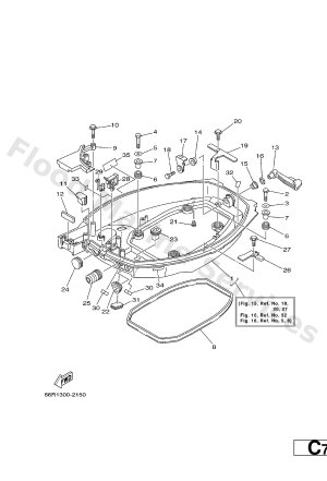 Diagram for BOTTOM COWLING