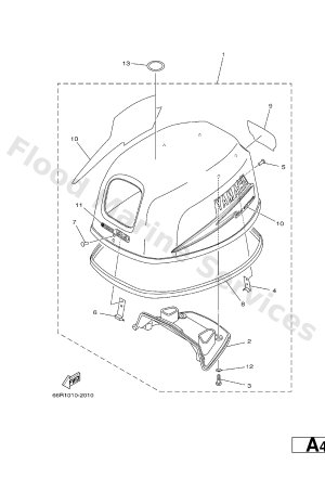 Diagram for TOP COWLING