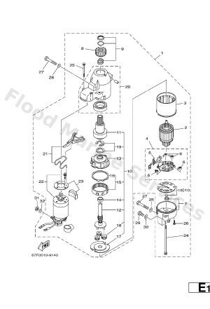 Diagram for STARTING MOTOR