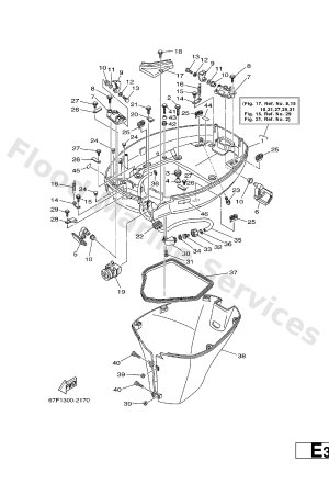 Diagram for BOTTOM COWLING