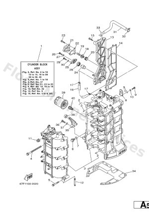 Diagram for CYLINDER. CRANKCASE 1