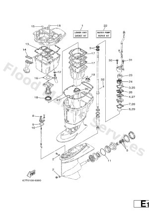 Diagram for REPAIR KIT 3