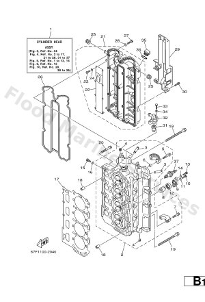 Diagram for CYLINDER. CRANKCASE 2