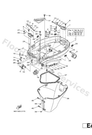 Diagram for BOTTOM COWLING