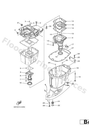 Diagram for UPPER CASING