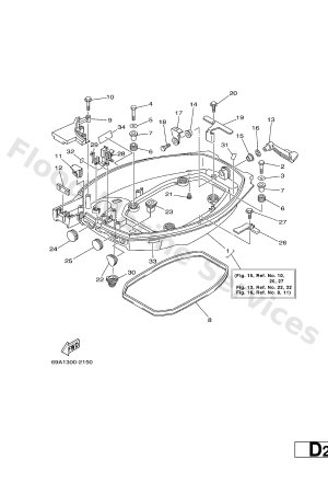 Diagram for BOTTOM COWLING