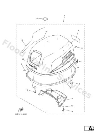Diagram for TOP COWLING