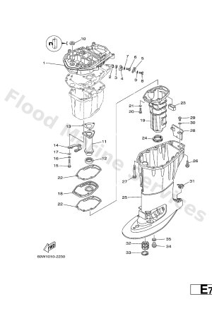 Diagram for UPPER CASING