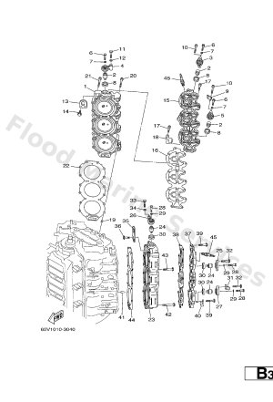 Diagram for CYLINDER. CRANKCASE 2