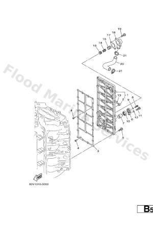 Diagram for CYLINDER. CRANKCASE 3