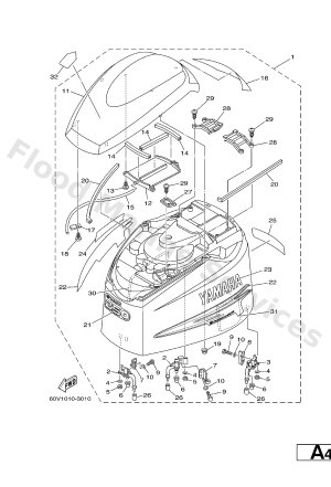 Diagram for TOP COWLING