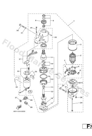 Diagram for STARTING MOTOR