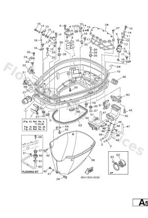 Diagram for BOTTOM COWLING