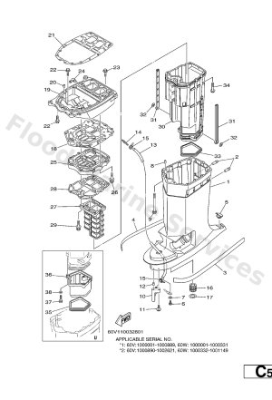 Diagram for UPPER CASING