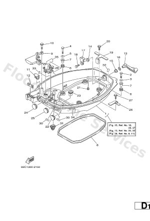 Diagram for BOTTOM COWLING