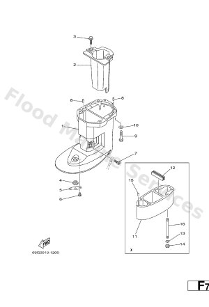 Diagram for UPPER CASING