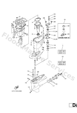 Diagram for REPAIR KIT 3