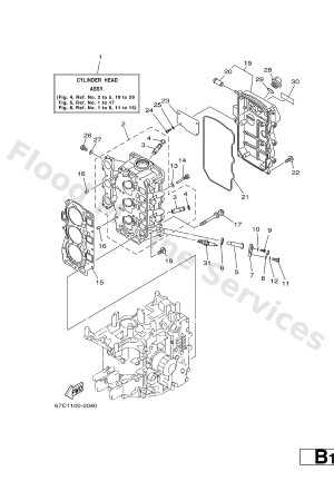 Diagram for CYLINDER. CRANKCASE 2