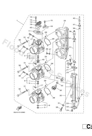 Diagram for THROTTLE BODY ASSY 1