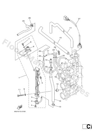 Diagram for THROTTLE BODY ASSY 3