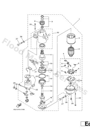 Diagram for STARTING MOTOR