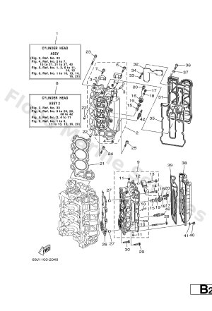 Diagram for CYLINDER. CRANKCASE 2