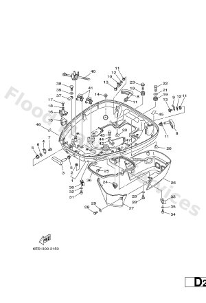 Diagram for BOTTOM COWLING