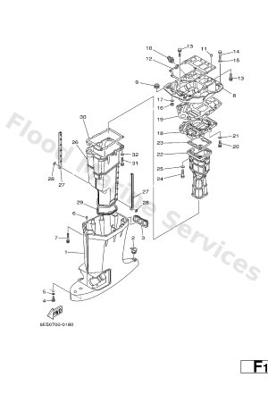 Diagram for UPPER CASING