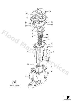 Diagram for UPPER CASING