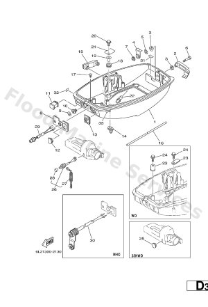 Diagram for BOTTOM COWLING