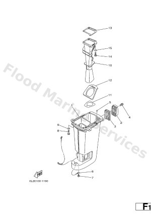 Diagram for UPPER CASING