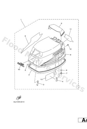 Diagram for TOP COWLING