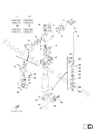 Diagram for REPAIR KIT