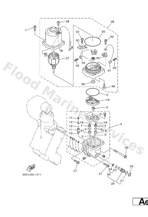 Diagram for POWER TRIM & TILT ASSY 2